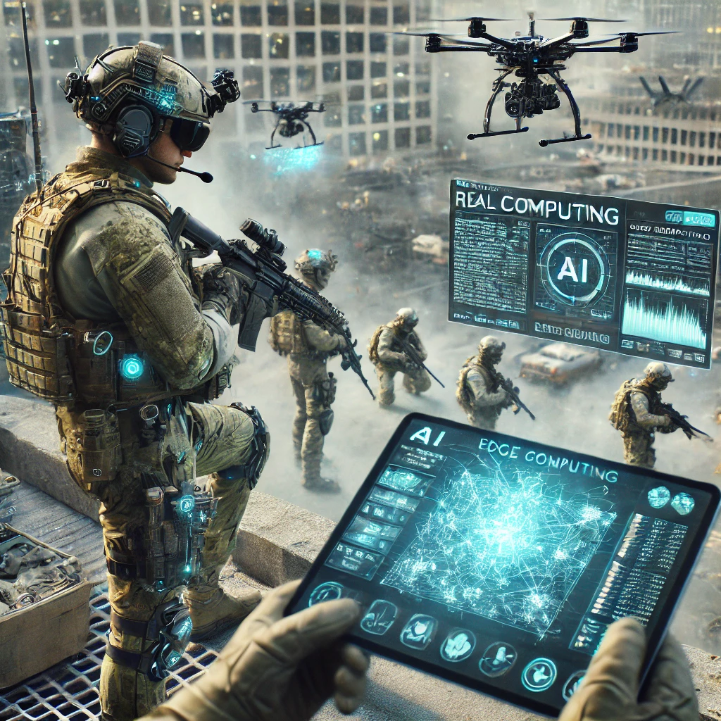 AI-powered military technology enhancing real-world decision-making at the tactical edge