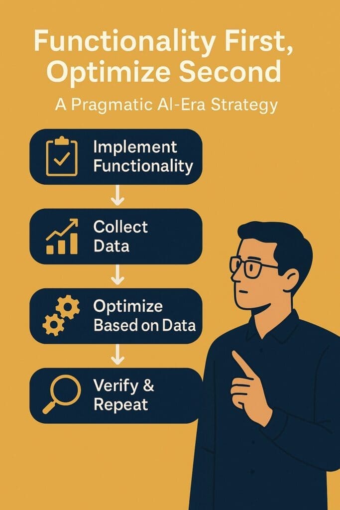 Discover why the best .NET teams ship functionality first and optimize later. See how AI tools like Copilot and ChatGPT help you tune real bottlenecks instead of guessing.